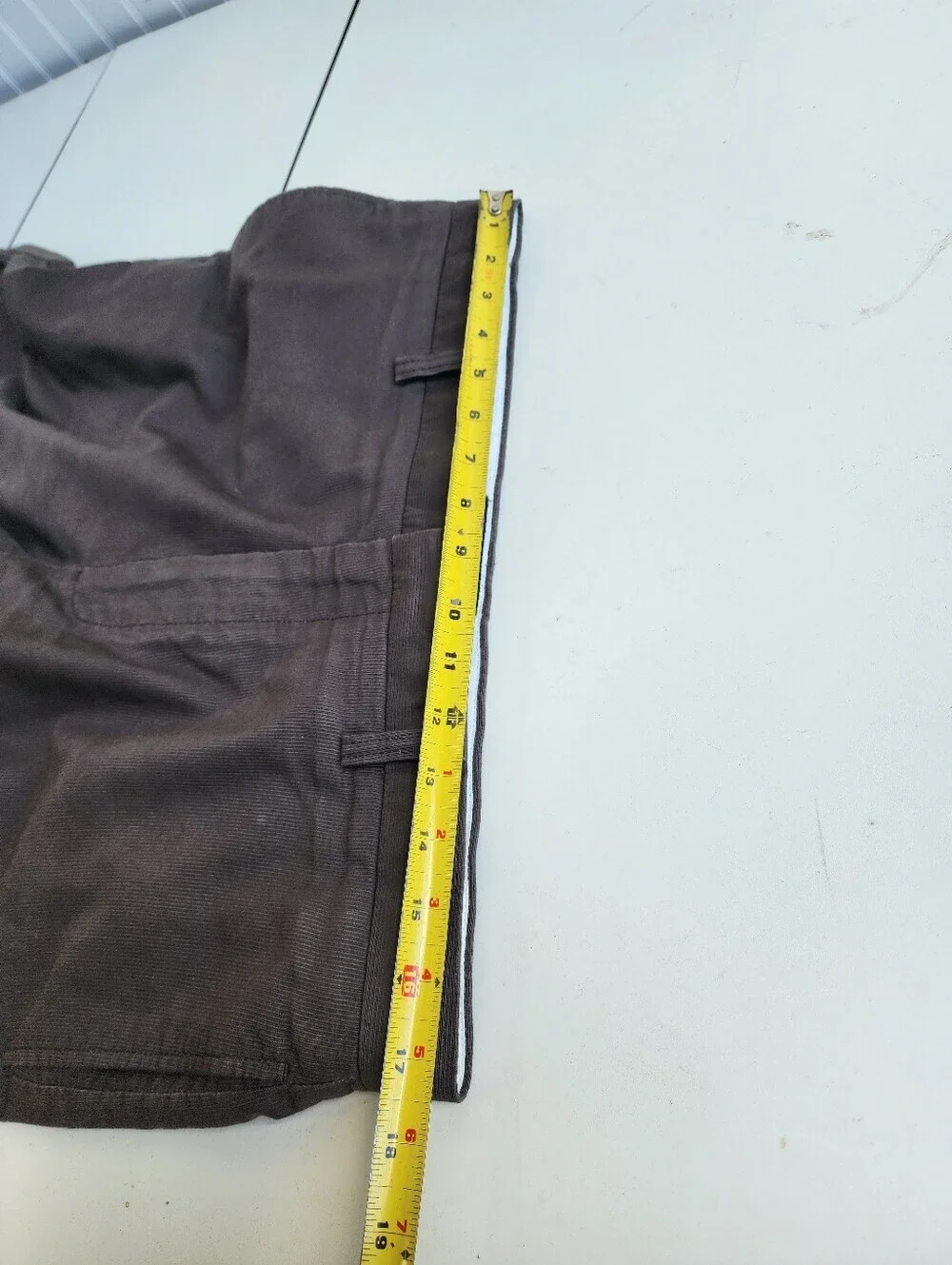 Banana Republic Emerson Chinos Brown Gray 100% Cotton Size 34 X 32